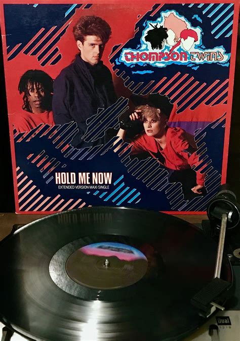 Thompson Twins “Hold Me Now” 1983. 12″ single...