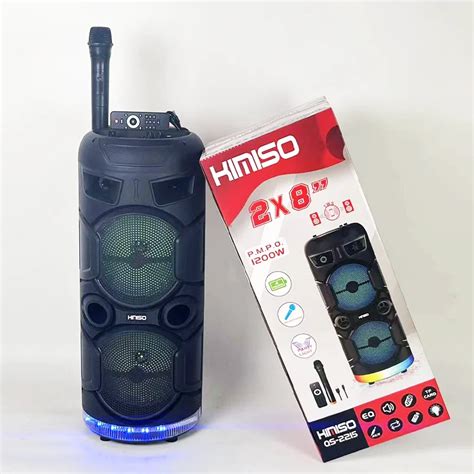 Qs New Wireless Speaker Kimiso Double Inch Speaker Big Tws Stereo