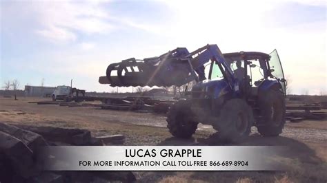 Lucas Grapple Picking Up Railroad Ties 1 Lucas Metal Works Youtube