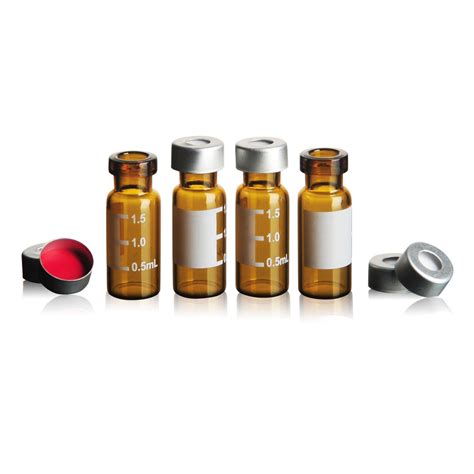 Tp 1 21 1 5ml Brown Glass Vials With Aluminum Cover Buy Linan Thousand Peak Glass Bottle Co