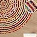 RAJRANG BRINGING RAJASTHAN TO YOU Braided Oval Rug 61x92 Cm Hand Woven