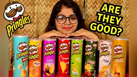 Trying every PRINGLES Flavor - YouTube