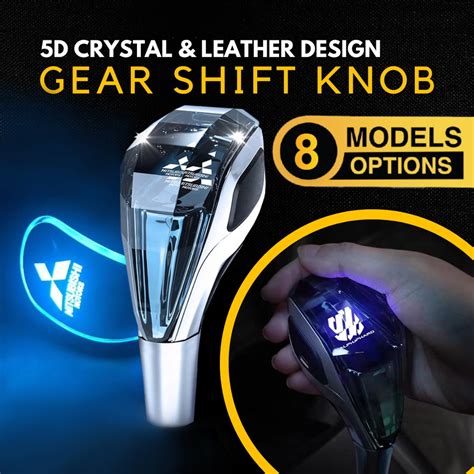 Car LED Gear Shift Knob Gear Lever Stick Head LED Knob Honda Toyota