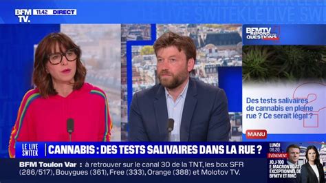 Cannabis y aura t il des tests salivaires en pleine rue BFMTV répond