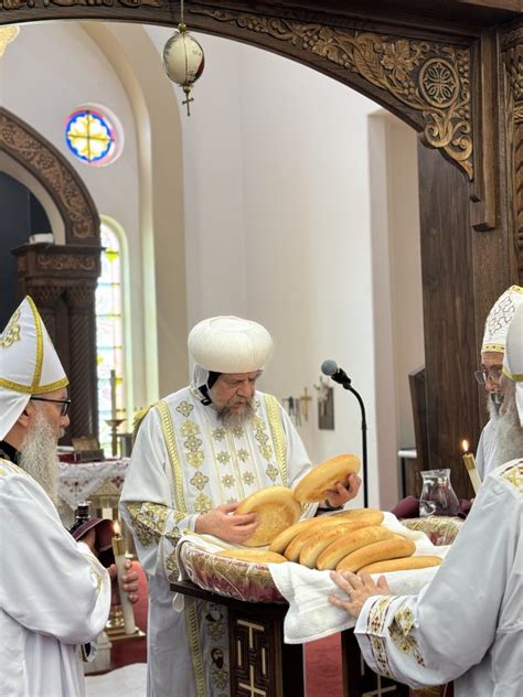 His Eminence Metropolitan Serapion Celebrates The Divine Liturgy At St Justina Coptic Orthodox