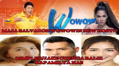 Maja Salvador New Co Host Ba Sa GMA 7 Wowowin Jake And Dimples Romana