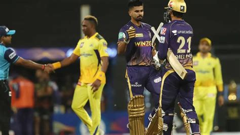 Ipl Csk Vs Kkr Highlights Dhoni S Valiant Fifty In Vain As