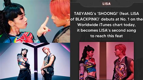 Bigbang S Taeyang And Blackpink S Lisa Turn Into An Explosive Combo On