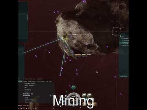 Wormhole Mining In Eve Online Youtube