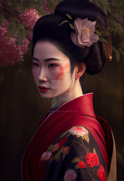 Geisha By Mjunior1988 On Deviantart