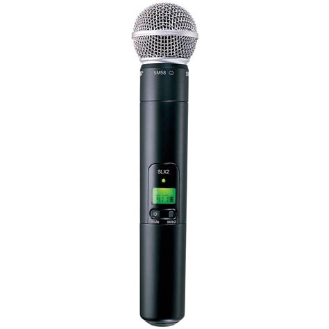 Amazon Shure Slx Sm Handheld Transmitter With Sm Microphone