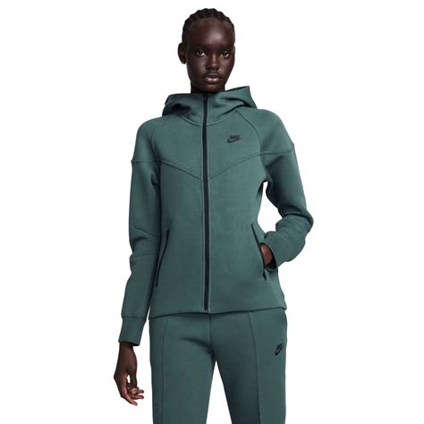 Nike Tech Fleece Veste Femmes Vert Foncé Noir 2023 Voetbalshop Be