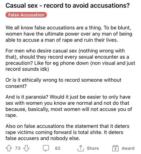 Reddit User Unsure If Recording Sex Without Consent Is Unethical R