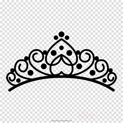 Silhouette Crown Disney Princess Tiara Silhouette Png Download 1049 Images