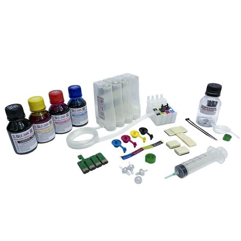 Kit Bulk Ink Para Impressora Epson T25 TX123 TX125 TX133 TX135