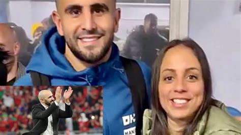 le très joli geste de Riyad Mahrez pour la soeur de Regragui YouTube