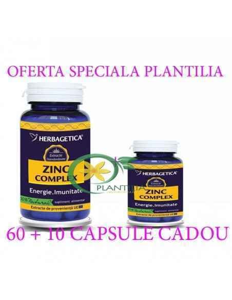 Zinc Complex 60 10 Capsule GRATIS Herbagetica Plantilia