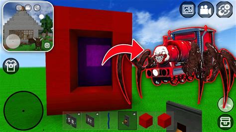 How To Make A Portal To The Choo Choo Charles Dimension In Mini Block Craft 3d Youtube