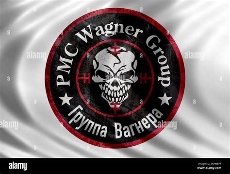 Wagner Group - Russian paramilitary organization logo symbol Stock Photo - Alamy