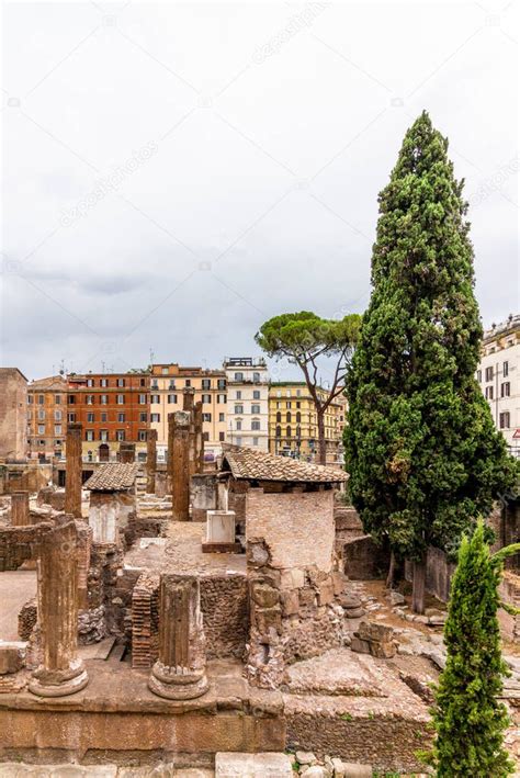 La Vista De La Curia De Pompeyo En Roma El Lugar Del Asesinato De