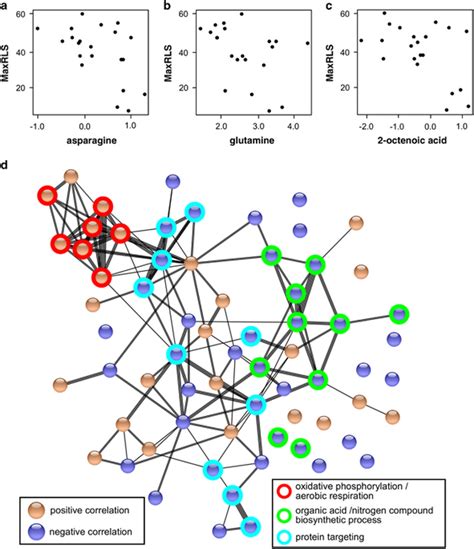 Selected Phenotypes Correlating With Replicative Lifespan Levels Of