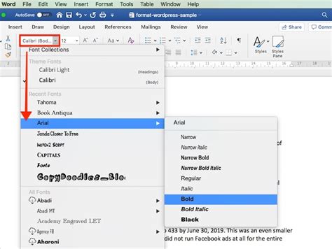 How To Quickly Format Basic Text Styles In Microsoft Word Documents