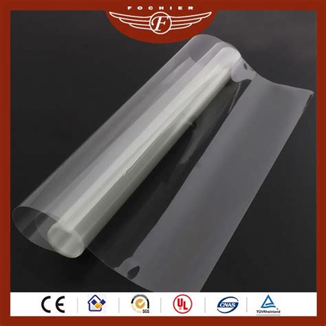 Thickness 300 Micron Thin Super Clear Plastic Roll Pvc Sheet For