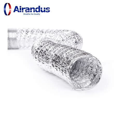 Aluminum Flexible Duct For Hvac Ventilation Airandus