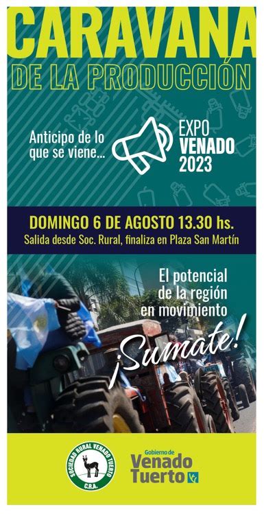 Se Comienza A Palpitar La ExpoVenado 2023 Con Una Caravana De La