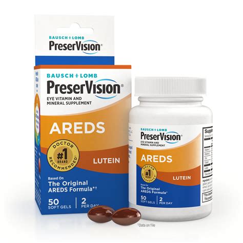 Preservision Areds Lutein Eye Vitamin Mineral Supplement Beta