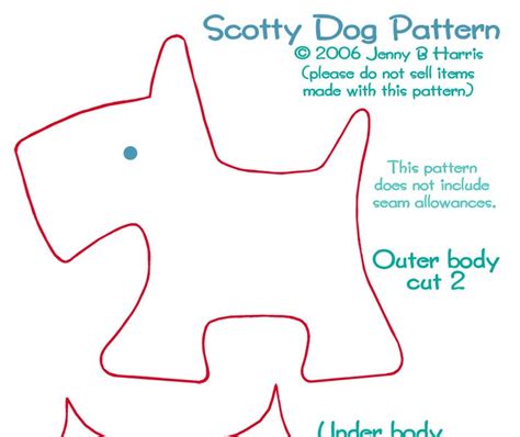 Dog Sewing Patterns Free Printable