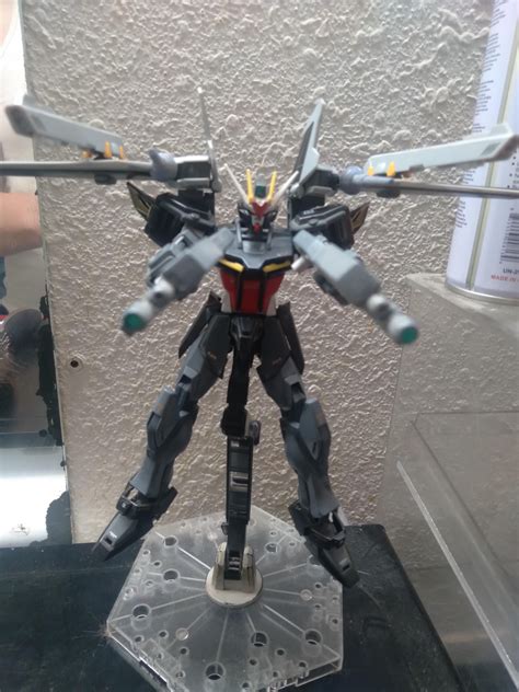 Custom Hgce Strike Noir｜gunplaguyさんのガンプラ作品｜gunsta（ガンスタ）