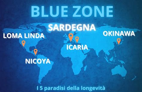 Blue Zone Sardegna tra le 5 zone blu della longevità