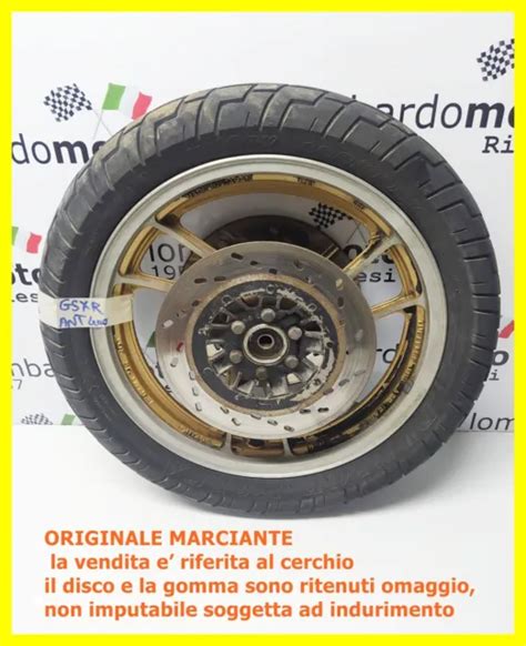 CERCHIO RUOTA ANTERIORE ORIGINALE SUZUKI Gsx 400 Fws ANNI 1980 K701