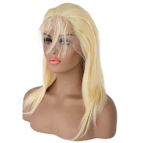 100 Virgin Straight Hd Blonde Full Lace Wig The Fine Hair Collection