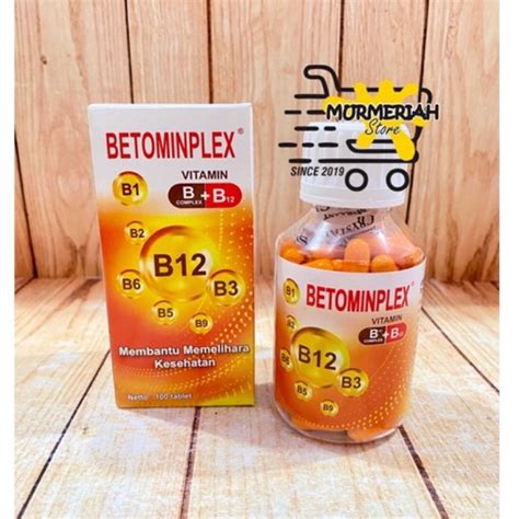 Jual Betominplex Arto Botol Isi Vitamin B Komplex B Shopee