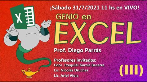 Curso Intensivo De Excel 2021 Genio En EXCEL Clase 3 Y FINAL