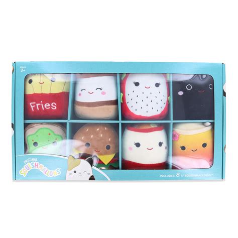 Squishmallows 5 Mini 8 Pack Food 2 Free Shipping