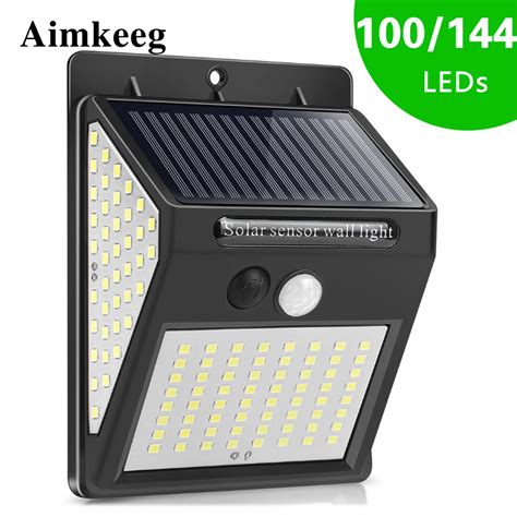 Lampa Solarna Cienna Led Super Bright Z Lampa Z Czujnikiem Ruchu Pir