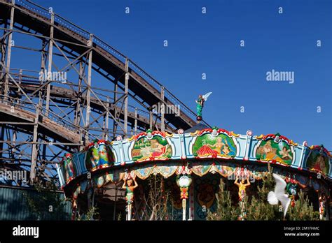 Helsinki Finland June View Of Linnanmaki Amusement Park