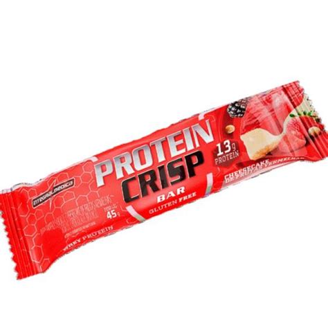 Barra De Proteína Crisp Bar 45g Integralmedica Unidade Barra De