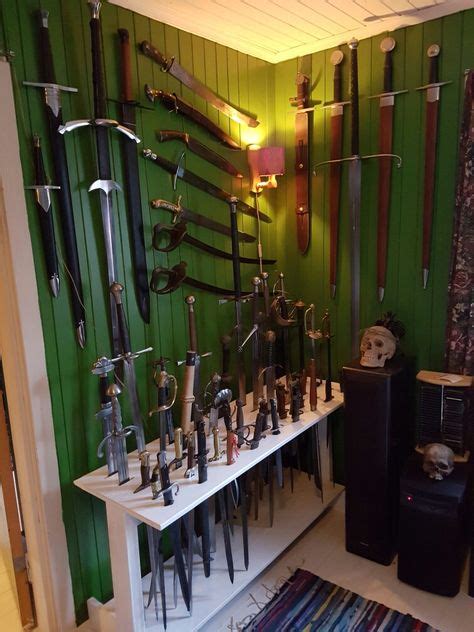 50 Sword And Armor Display Ideas In 2020 Sword Display Sword Display