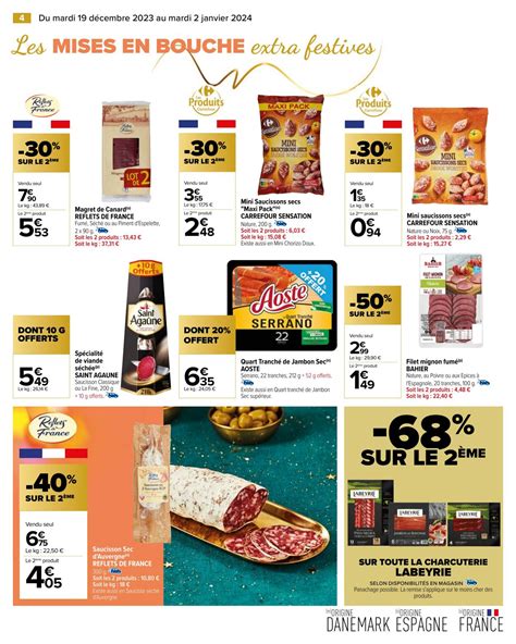 Carrefour Catalogue Promotionnel Noël 2023 Valable à partir du 19