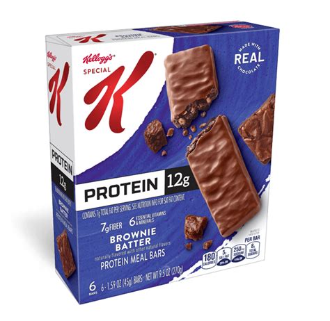 Kellogg S Special K Brownie Batter Protein Meal Bars