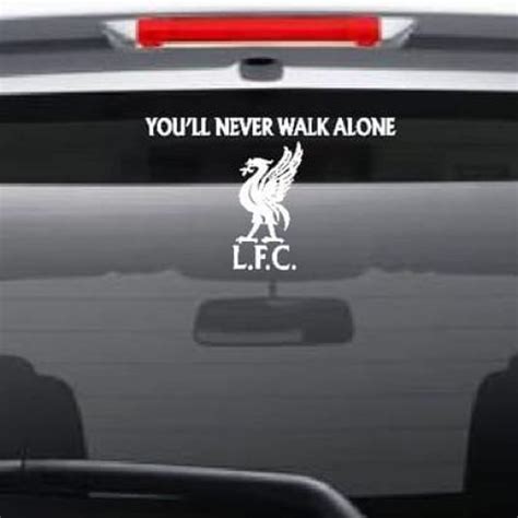 Jual Aksesoris Mobil Stiker Bola Liverpool Lfc Logo Kaca Body Car