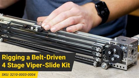 Rigging A Belt Driven 4 Stage Viper Slide Kit YouTube