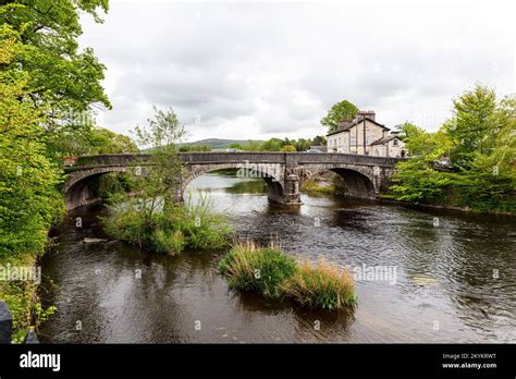 Kendal Kendal Town Cumbria Uk River Kent River Kent Kendal River