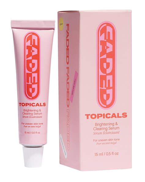 Topicals Faded Brightening And Clearing Serum R Duit La D Coloration