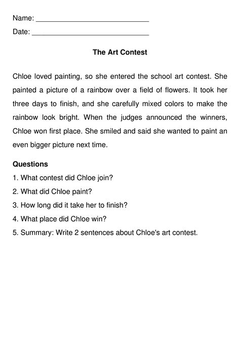 3rd Grade Kprep Sample Questions 2