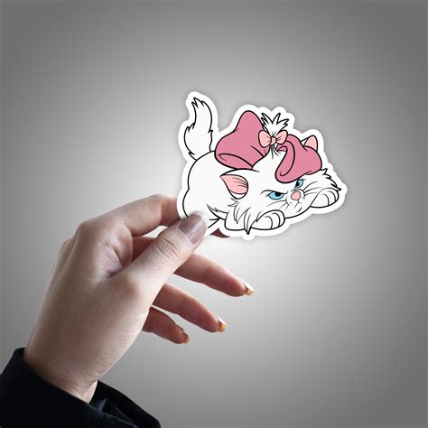 The Aristocats Marie Getting Ready To Pounce Sticker